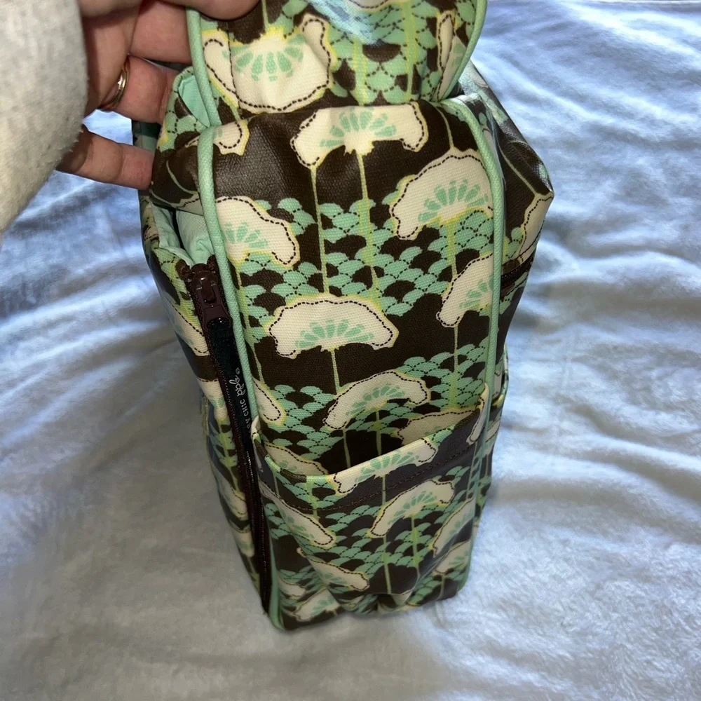 Petunia Pickle Bottom Crossbody Diaper Bag with Built In Changing Pad